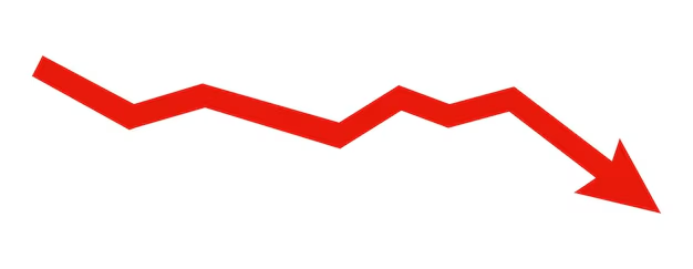 Downward trend